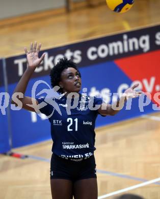 Volleyball. Challenge Cup 2022/23. ATSC Kelag Wildcats Klagenfurt gegen VK Prostejov.   Ehize Omoghibo (Wildcats). Klagenfurt, 23.11.2022.
Foto: Kuess
---
pressefotos, pressefotografie, kuess, qs, qspictures, sport, bild, bilder, bilddatenbank