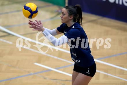 Volleyball. Challenge Cup 2022/23. ATSC Kelag Wildcats Klagenfurt gegen VK Prostejov.   Nikolina Bajic (Wildcats). Klagenfurt, 23.11.2022.
Foto: Kuess
---
pressefotos, pressefotografie, kuess, qs, qspictures, sport, bild, bilder, bilddatenbank