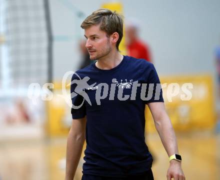 Volleyball. Challenge Cup 2022/23. ATSC Kelag Wildcats Klagenfurt gegen VK Prostejov.   Trainer Stefan Spirk (Wildcats). Klagenfurt, 23.11.2022.
Foto: Kuess
---
pressefotos, pressefotografie, kuess, qs, qspictures, sport, bild, bilder, bilddatenbank