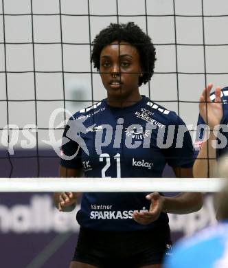 Volleyball. Challenge Cup 2022/23. ATSC Kelag Wildcats Klagenfurt gegen VK Prostejov.   Ehize Omoghibo (Wildcats). Klagenfurt, 23.11.2022.
Foto: Kuess
---
pressefotos, pressefotografie, kuess, qs, qspictures, sport, bild, bilder, bilddatenbank