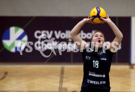 Volleyball. Challenge Cup 2022/23. ATSC Kelag Wildcats Klagenfurt gegen VK Prostejov.   Nicole Holzinger (Wildcats). Klagenfurt, 23.11.2022.
Foto: Kuess
---
pressefotos, pressefotografie, kuess, qs, qspictures, sport, bild, bilder, bilddatenbank