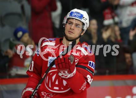 EBEL. Eishockey Bundesliga. EC KAC gegen  HCB Suedtirol Alperia.  Nikolaus Kraus (KAC). Klagenfurt, am 25.11.2022.
Foto: Kuess
www.qspictures.net
---
pressefotos, pressefotografie, kuess, qs, qspictures, sport, bild, bilder, bilddatenbank