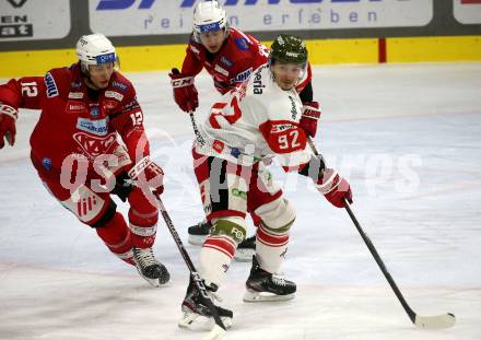 EBEL. Eishockey Bundesliga. EC KAC gegen  HCB Suedtirol Alperia.  David Maier,  (KAC),    Christian Thomas (Bozen). Klagenfurt, am 25.11.2022.
Foto: Kuess
www.qspictures.net
---
pressefotos, pressefotografie, kuess, qs, qspictures, sport, bild, bilder, bilddatenbank