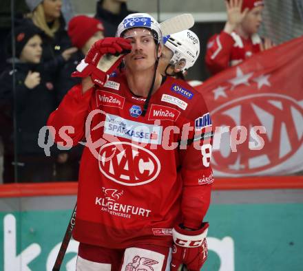 EBEL. Eishockey Bundesliga. EC KAC gegen  HCB Suedtirol Alperia.  Nicholas Eric Petersen (KAC). Klagenfurt, am 25.11.2022.
Foto: Kuess
www.qspictures.net
---
pressefotos, pressefotografie, kuess, qs, qspictures, sport, bild, bilder, bilddatenbank