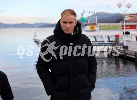 Fussball Bundesliga. Weihnachtsfeier WAC.   Hendrik Bonmann. Velden, am 24.11.2022.
Foto: Kuess
---
pressefotos, pressefotografie, kuess, qs, qspictures, sport, bild, bilder, bilddatenbank