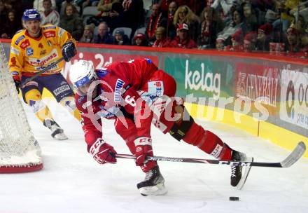 EBEL. Eishockey Bundesliga. EC KAC gegen  Asiago Hockey. Lucas Lessio  (KAC). Klagenfurt, am 27.11.2022.
Foto: Kuess
www.qspictures.net
---
pressefotos, pressefotografie, kuess, qs, qspictures, sport, bild, bilder, bilddatenbank