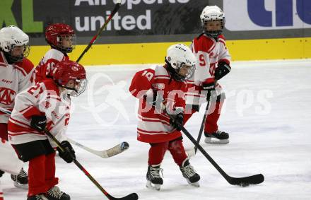 EBEL. Eishockey Bundesliga. EC KAC gegen  Asiago Hockey.  KAC Nachwuchs. Spiel in der Drittelpause (KAC). Klagenfurt, am 27.11.2022.
Foto: Kuess
www.qspictures.net
---
pressefotos, pressefotografie, kuess, qs, qspictures, sport, bild, bilder, bilddatenbank