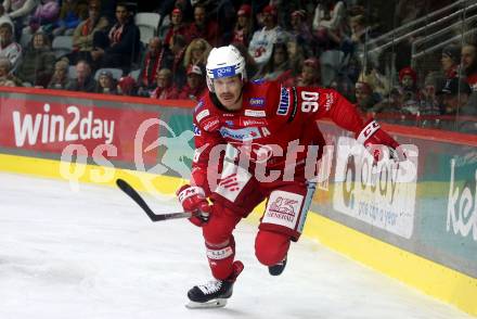 EBEL. Eishockey Bundesliga. EC KAC gegen  Asiago Hockey.  Matthew Fraser (KAC). Klagenfurt, am 27.11.2022.
Foto: Kuess
www.qspictures.net
---
pressefotos, pressefotografie, kuess, qs, qspictures, sport, bild, bilder, bilddatenbank