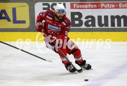 EBEL. Eishockey Bundesliga. EC KAC gegen  Asiago Hockey.  Steven Strong (KAC). Klagenfurt, am 27.11.2022.
Foto: Kuess
www.qspictures.net
---
pressefotos, pressefotografie, kuess, qs, qspictures, sport, bild, bilder, bilddatenbank