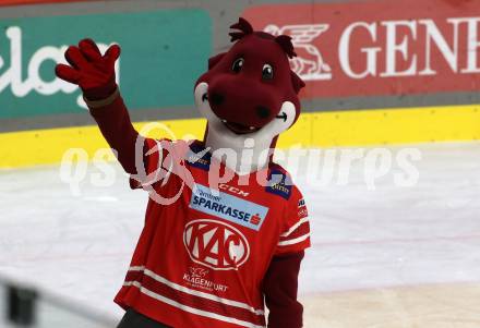 EBEL. Eishockey Bundesliga. EC KAC gegen  Asiago Hockey. Maskottchen Lindi  (KAC). Klagenfurt, am 27.11.2022.
Foto: Kuess
www.qspictures.net
---
pressefotos, pressefotografie, kuess, qs, qspictures, sport, bild, bilder, bilddatenbank