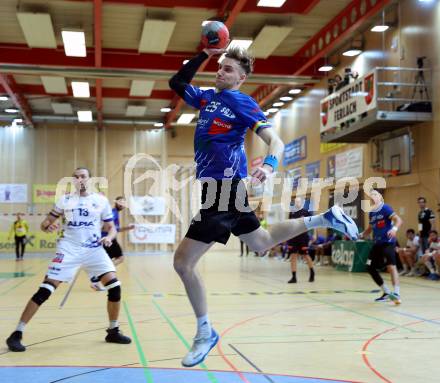 Handball Bundesliga. SC kelag Ferlach gegen ALPLA HC Hard.  Florian Ploner  (Ferlach). Ferlach, 2.12.2022.
Foto: Kuess

---
pressefotos, pressefotografie, kuess, qs, qspictures, sport, bild, bilder, bilddatenbank