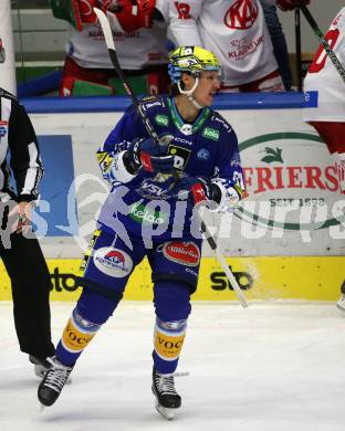 EBEL. Eishockey Bundesliga. EC VSV gegen EC KAC.  Torjubel Marco Richter   (VSV). Villach, am 2.12.2022.
Foto: Kuess
www.qspictures.net
---
pressefotos, pressefotografie, kuess, qs, qspictures, sport, bild, bilder, bilddatenbank