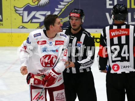 EBEL. Eishockey Bundesliga. EC VSV gegen EC KAC.  Nicholas Eric Petersen (KAC). Villach, am 2.12.2022.
Foto: Kuess
www.qspictures.net
---
pressefotos, pressefotografie, kuess, qs, qspictures, sport, bild, bilder, bilddatenbank