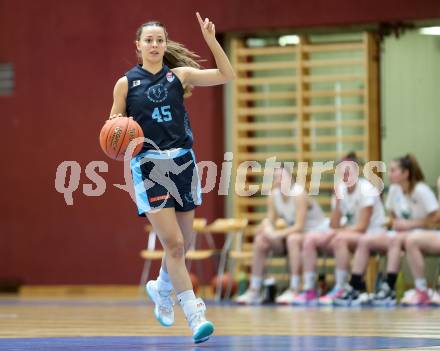 Basketball Damen Superliga. Grunddurchgang 8. Runde. KOS Celovec Damen gegen Vienna Timberwolves. Zoe Claire Sonvilla (Vienna Timberwolves). Klagenfurt, 3.12.2022.
Foto: Kuess
---
pressefotos, pressefotografie, kuess, qs, qspictures, sport, bild, bilder, bilddatenbank