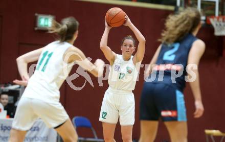 Basketball Damen Superliga. Grunddurchgang 8. Runde. KOS Celovec Damen gegen Vienna Timberwolves.  Patricia Pauer (KOS). Klagenfurt, 3.12.2022.
Foto: Kuess
---
pressefotos, pressefotografie, kuess, qs, qspictures, sport, bild, bilder, bilddatenbank