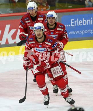 EBEL. Eishockey Bundesliga. EC KAC gegen  HK Olimpija.   Matthew Fraser (KAC). Klagenfurt, am 4.12.2022.
Foto: Kuess
www.qspictures.net
---
pressefotos, pressefotografie, kuess, qs, qspictures, sport, bild, bilder, bilddatenbank