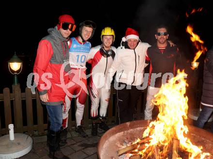 Fussball Bundesliga. Apres Ski Party SK Austria Klagenfurt.   Co-Trainer MARTIN LASSNIG, Christopher Cvetko, Fabian Miesenboeck, Bernhard Sussitz, Sandro Zakany. Ploeschenberg, am 7.12.2022.
Foto: Kuess

---
pressefotos, pressefotografie, kuess, qs, qspictures, sport, bild, bilder, bilddatenbank