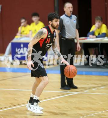 Basketball 2. Liga 2022/2023. Grunddurchgang 10. Runde. Woerthersee Piraten gegen  Mistelbach Mustangs.   Zdenek Nehyba (Mistelbach). Klagenfurt, am 10.12.2022.
Foto: Kuess
www.qspictures.net
---
pressefotos, pressefotografie, kuess, qs, qspictures, sport, bild, bilder, bilddatenbank