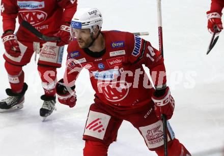 EBEL. Eishockey Bundesliga. EC KAC gegen  Pioneers Vorarlberg. Paul Postma  (KAC). Klagenfurt, am 11.12.2022.
Foto: Kuess
www.qspictures.net
---
pressefotos, pressefotografie, kuess, qs, qspictures, sport, bild, bilder, bilddatenbank