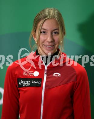 Kaernten Sport. Sportlermeeting. Vertragsunterzeichnung.   Laura Venhauer (Orientierungslauf) : Klagenfurt, am 16.12.2022.
Foto: Kuess

---
pressefotos, pressefotografie, kuess, qs, qspictures, sport, bild, bilder, bilddatenbank