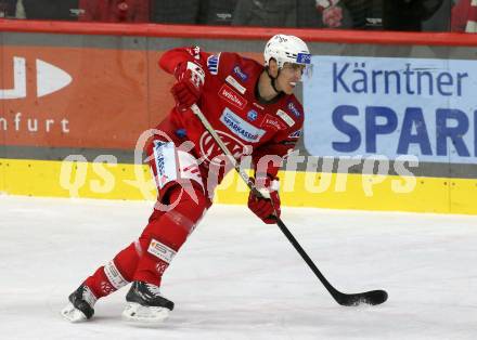 EBEL. Eishockey Bundesliga. EC KAC gegen  HC Pustertal.  Mike Zalewski (KAC). Klagenfurt, am 18.12.2022.
Foto: Kuess
www.qspictures.net
---
pressefotos, pressefotografie, kuess, qs, qspictures, sport, bild, bilder, bilddatenbank