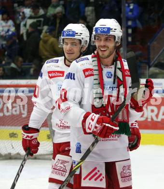 EBEL. Eishockey Bundesliga. VSV gegen KAC. Thomas Vallant, Nikolaus Kraus (KAC). Villach, am 20.12.2022.
Foto: Kuess
www.qspictures.net
---
pressefotos, pressefotografie, kuess, qs, qspictures, sport, bild, bilder, bilddatenbank