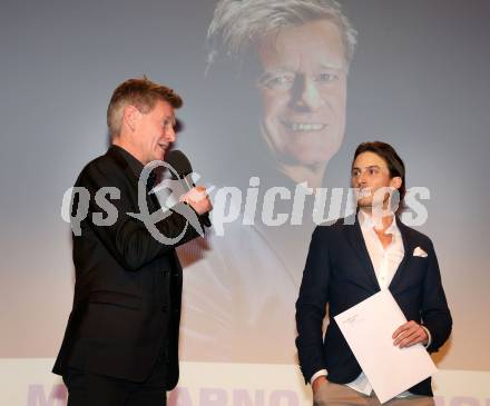 Nacht des Sports. Sportgala. Sportler des Jahres 2022.     Arno Arthofer, Claudio Trevisan . Velden, am 21.12.2022.
Foto: Kuess
www.qspictures.net


---
pressefotos, pressefotografie, kuess, qs, qspictures, sport, bild, bilder, bilddatenbank