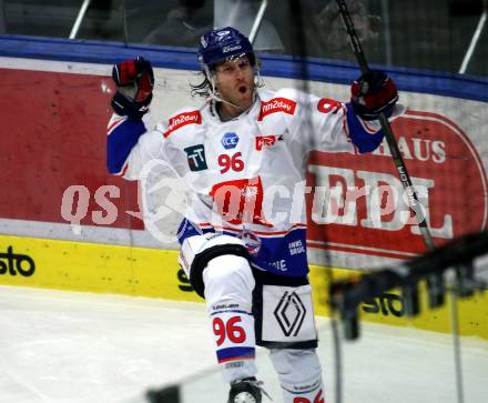 EBEL. Eishockey Bundesliga. EC VSV gegen HC TIWAG Innsbruck.  Torjubel Martin Ulmer  (Innsbruck). Villach, am 26.12.2022.
Foto: Kuess
www.qspictures.net
---
pressefotos, pressefotografie, kuess, qs, qspictures, sport, bild, bilder, bilddatenbank
