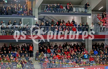 EBEL. Eishockey Bundesliga. EC KAC gegen  Steinbach Black Wings Linz. Fans  (KAC). Klagenfurt, am 30.12.2022.
Foto: Kuess
www.qspictures.net
---
pressefotos, pressefotografie, kuess, qs, qspictures, sport, bild, bilder, bilddatenbank