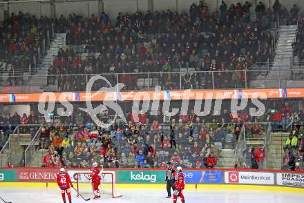 EBEL. Eishockey Bundesliga. EC KAC gegen  Steinbach Black Wings Linz.  Fans (KAC). Klagenfurt, am 30.12.2022.
Foto: Kuess
www.qspictures.net
---
pressefotos, pressefotografie, kuess, qs, qspictures, sport, bild, bilder, bilddatenbank