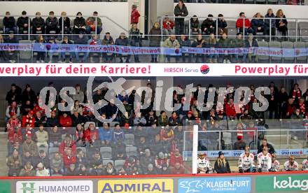 EBEL. Eishockey Bundesliga. EC KAC gegen  Steinbach Black Wings Linz.  Fans (KAC). Klagenfurt, am 30.12.2022.
Foto: Kuess
www.qspictures.net
---
pressefotos, pressefotografie, kuess, qs, qspictures, sport, bild, bilder, bilddatenbank