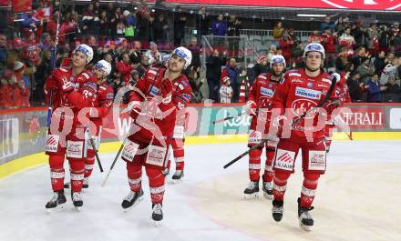 EBEL. Eishockey Bundesliga. EC KAC gegen  HK SZ Olimpija Ljubljana.  Clemens Unterweger, Thomas Vallant, Nikolaus Kraus (KAC). Klagenfurt, am 3.1.2023.
Foto: Kuess
www.qspictures.net
---
pressefotos, pressefotografie, kuess, qs, qspictures, sport, bild, bilder, bilddatenbank