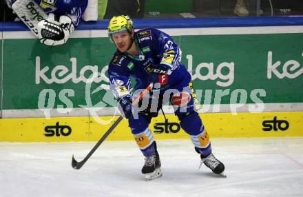 EBEL. Eishockey Bundesliga. EC VSV gegen BEMER Pioneers Vorarlberg.  John Hughes   (VSV). Villach, am 8.1.2023
Foto: Kuess
www.qspictures.net
---
pressefotos, pressefotografie, kuess, qs, qspictures, sport, bild, bilder, bilddatenbank