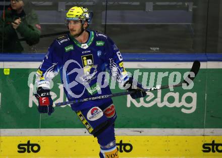EBEL. Eishockey Bundesliga. EC VSV gegen BEMER Pioneers Vorarlberg.  Maximilian Rebernig   (VSV). Villach, am 8.1.2023
Foto: Kuess
www.qspictures.net
---
pressefotos, pressefotografie, kuess, qs, qspictures, sport, bild, bilder, bilddatenbank
