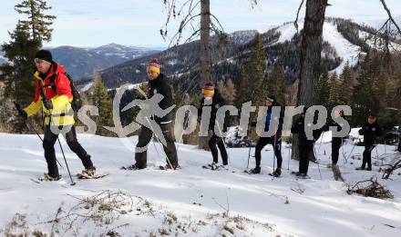 Fussball Bundesliga. Team Building Austria Klagenfurt.  Michael Blauensteiner .  Bad Kleinkirchheim, am 11.1.2023.
Foto: Kuess


---
pressefotos, pressefotografie, kuess, qs, qspictures, sport, bild, bilder, bilddatenbank