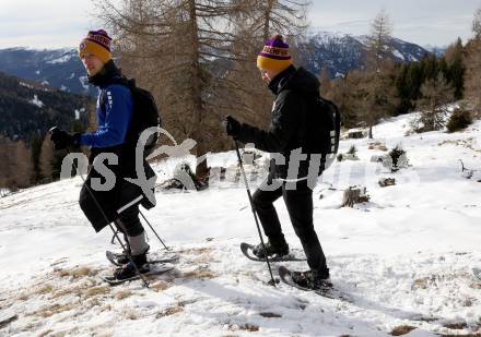 Fussball Bundesliga. Team Building Austria Klagenfurt.   Christopher Cvetko, Florian Jaritz.  Bad Kleinkirchheim, am 11.1.2023.
Foto: Kuess


---
pressefotos, pressefotografie, kuess, qs, qspictures, sport, bild, bilder, bilddatenbank