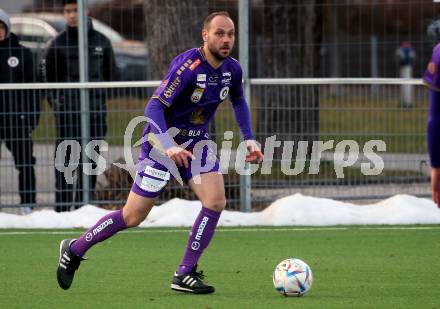 Fussball Testspiel. SK Austria KLagenfurt gegen Voelkermarkt.  Rico Benatelli . Klagenfurt, am 14.1.2023.
Foto: Kuess


---
pressefotos, pressefotografie, kuess, qs, qspictures, sport, bild, bilder, bilddatenbank