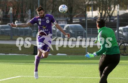 Fussball Testspiel. SK Austria KLagenfurt gegen Voelkermarkt.  Markus Pink . Klagenfurt, am 14.1.2023.
Foto: Kuess


---
pressefotos, pressefotografie, kuess, qs, qspictures, sport, bild, bilder, bilddatenbank