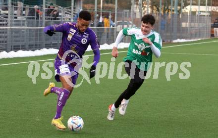 Fussball Testspiel. SK Austria KLagenfurt gegen Voelkermarkt.  Michael Blauensteiner . Klagenfurt, am 14.1.2023.
Foto: Kuess


---
pressefotos, pressefotografie, kuess, qs, qspictures, sport, bild, bilder, bilddatenbank