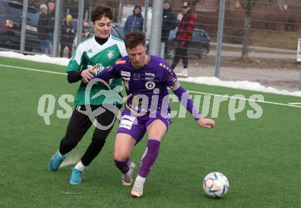 Fussball Testspiel. SK Austria KLagenfurt gegen Voelkermarkt.  Fabian Miesenboeck . Klagenfurt, am 14.1.2023.
Foto: Kuess


---
pressefotos, pressefotografie, kuess, qs, qspictures, sport, bild, bilder, bilddatenbank