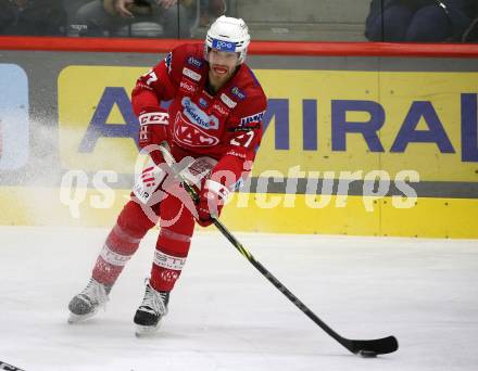 EBEL. Eishockey Bundesliga. EC KAC gegen  Hydro Fehervar AV 19.  Thomas Hundertpfund  (KAC),. Klagenfurt, am 17.1.2023.
Foto: Kuess
www.qspictures.net
---
pressefotos, pressefotografie, kuess, qs, qspictures, sport, bild, bilder, bilddatenbank