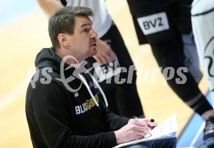 Basketball 2. Liga 2022/2023. Grunddurchgang 13. Runde.  KOS Celovec gegen  Guessing Blackbirds.  Trainer Daniel Muellner  (Guessing). Klagenfurt, am 21.1.2023.
Foto: Kuess
www.qspictures.net
---
pressefotos, pressefotografie, kuess, qs, qspictures, sport, bild, bilder, bilddatenbank