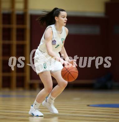 Basketball Damen Superliga. Grunddurchgang 11. Runde. KOS Celovec Damen gegen UBI Graz. Elma Muharemovic  (KOS). Klagenfurt, 21.1.2023.
Foto: Kuess
---
pressefotos, pressefotografie, kuess, qs, qspictures, sport, bild, bilder, bilddatenbank