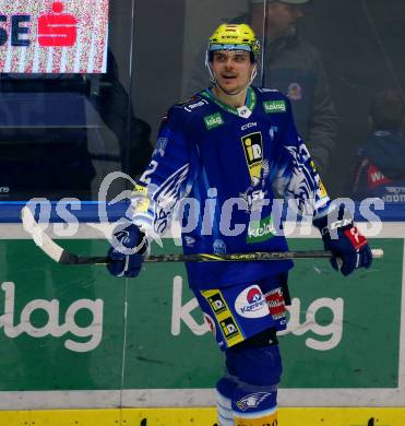 EBEL. Eishockey Bundesliga. EC VSV gegen HK SZ Olimpija Ljubljana.  Nicolas Rivett-Mattinen   (VSV).  Villach, am 22.1.2023
Foto: Kuess
www.qspictures.net
---
pressefotos, pressefotografie, kuess, qs, qspictures, sport, bild, bilder, bilddatenbank