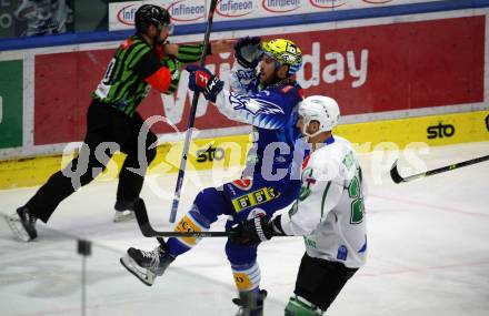 EBEL. Eishockey Bundesliga. EC VSV gegen HK SZ Olimpija Ljubljana.    Torjubel Chris Collins (VSV).  Villach, am 22.1.2023
Foto: Kuess
www.qspictures.net
---
pressefotos, pressefotografie, kuess, qs, qspictures, sport, bild, bilder, bilddatenbank