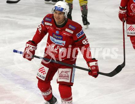 EBEL. Eishockey Bundesliga. EC KAC gegen  spusu Vienna Capitals.   Clemens Unterweger  (KAC).  Klagenfurt, am 27.1.2023.
Foto: Kuess
www.qspictures.net
---
pressefotos, pressefotografie, kuess, qs, qspictures, sport, bild, bilder, bilddatenbank