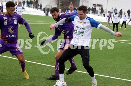 Fussball Testspiel. SK Austria Klagenfurt gegen Treibach.  Kosmas Gkezos  (Klagenfurt). Klagenfurt, am 28.1.2023.
Foto: Kuess


---
pressefotos, pressefotografie, kuess, qs, qspictures, sport, bild, bilder, bilddatenbank