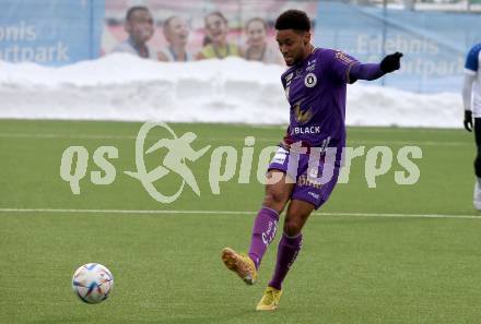 Fussball Testspiel. SK Austria Klagenfurt gegen Treibach.   Michael Blauensteiner (Klagenfurt). Klagenfurt, am 28.1.2023.
Foto: Kuess


---
pressefotos, pressefotografie, kuess, qs, qspictures, sport, bild, bilder, bilddatenbank