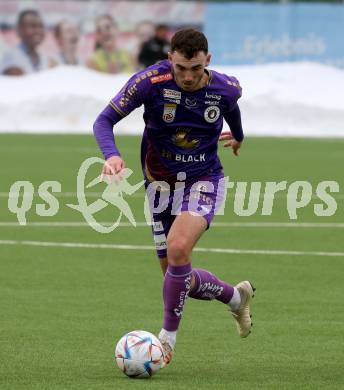 Fussball Testspiel. SK Austria Klagenfurt gegen Treibach.  Andrew Irving  (Klagenfurt). Klagenfurt, am 28.1.2023.
Foto: Kuess


---
pressefotos, pressefotografie, kuess, qs, qspictures, sport, bild, bilder, bilddatenbank