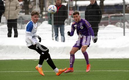 Fussball Testspiel. SK Austria Klagenfurt gegen Treibach. Florian Rieder   (Klagenfurt). Klagenfurt, am 28.1.2023.
Foto: Kuess


---
pressefotos, pressefotografie, kuess, qs, qspictures, sport, bild, bilder, bilddatenbank